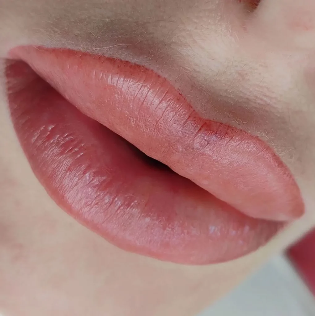 lip blush tattoo
