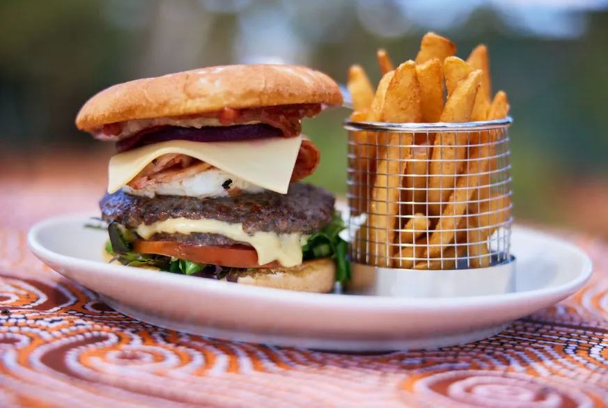 Camel Burger at Kings Creek Station