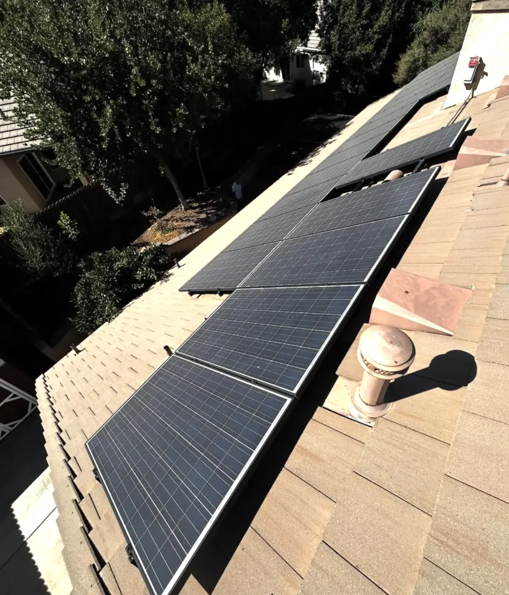 follow the correct shutdown procedure with solar panels