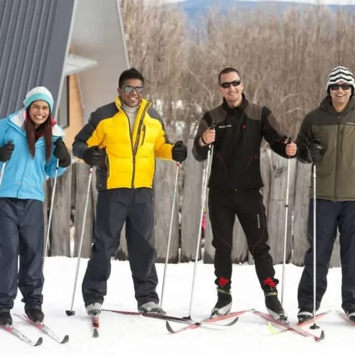 snowy mountains trip
